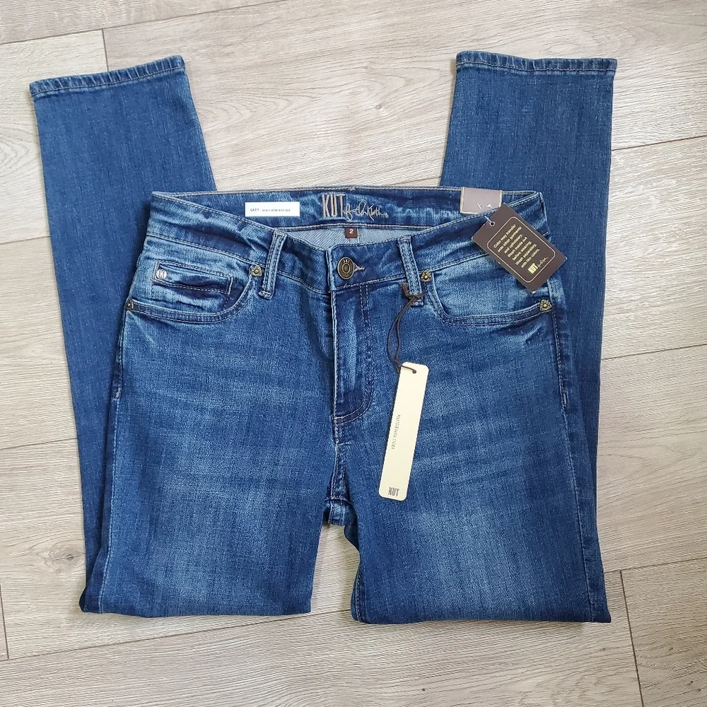 Kut From The Kloth Katy Ankle Straight Leg Jeans